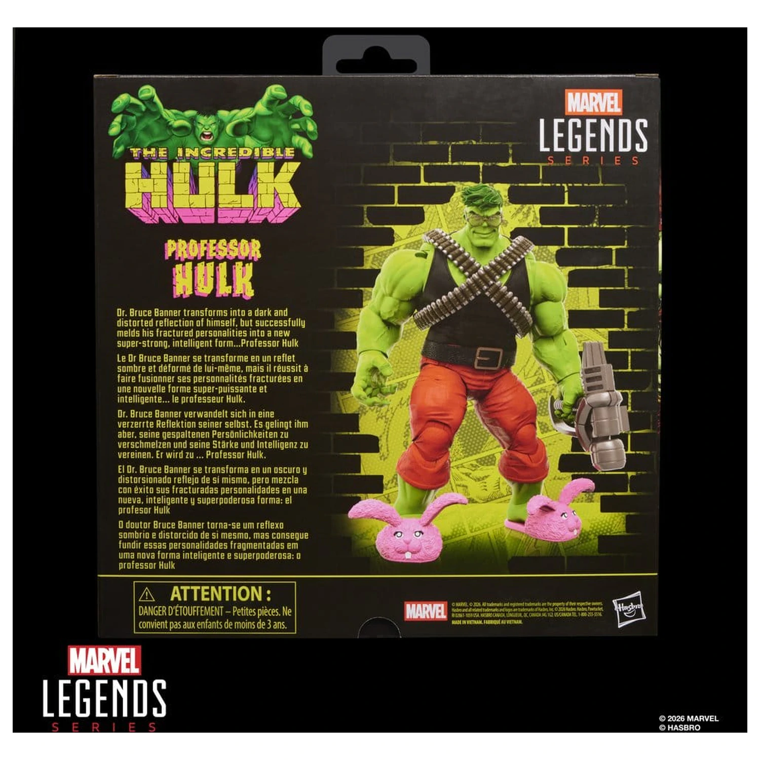The Incredible Hulk Marvel Legends Figurina de actiune Professor Hulk 15 cm poza produsului