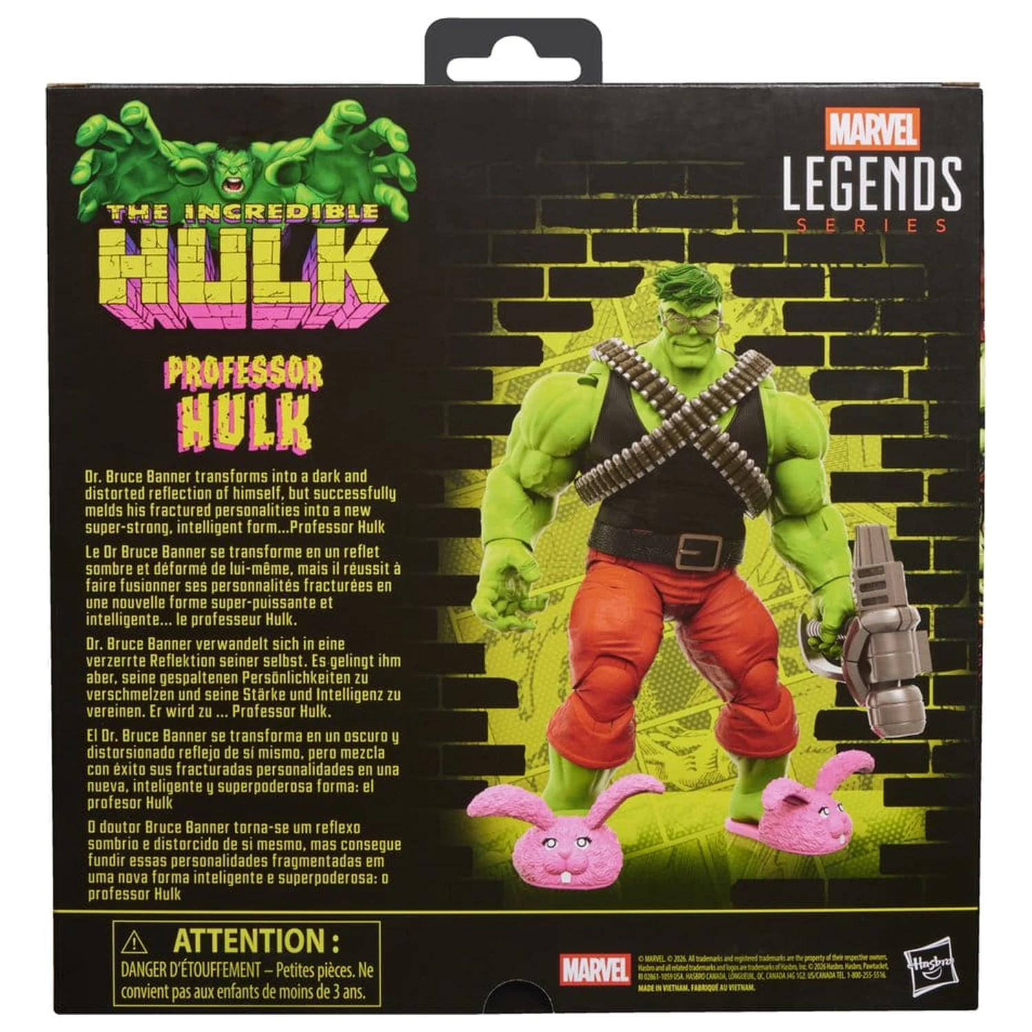 The Incredible Hulk Marvel Legends Figurina de actiune Professor Hulk 15 cm poza produsului