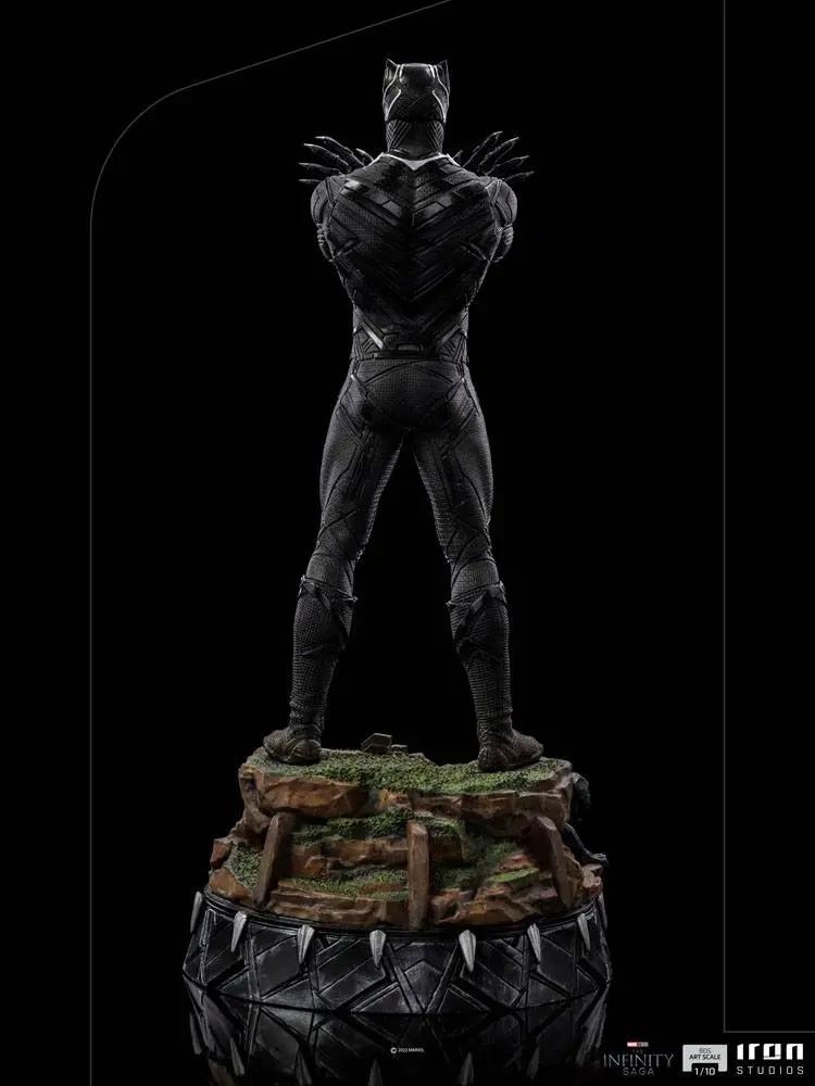 The Infinity Saga Art Scala Statuie 1/10 Black Panther Deluxe 25 cm poza produsului