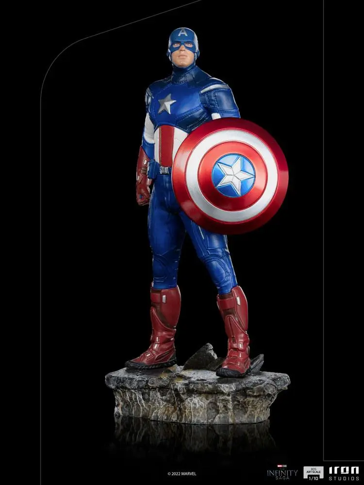 Statuie BDS Art Scale 1/10 The Infinity Saga Captain America Battle of NY 23 cm poza produsului