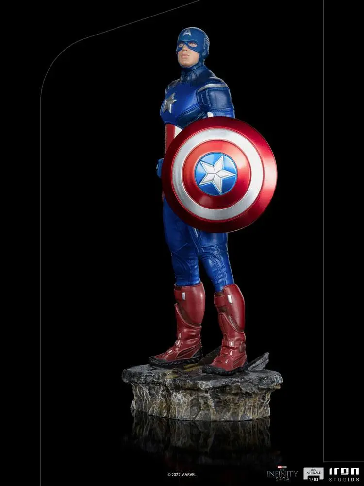 Statuie BDS Art Scale 1/10 The Infinity Saga Captain America Battle of NY 23 cm poza produsului
