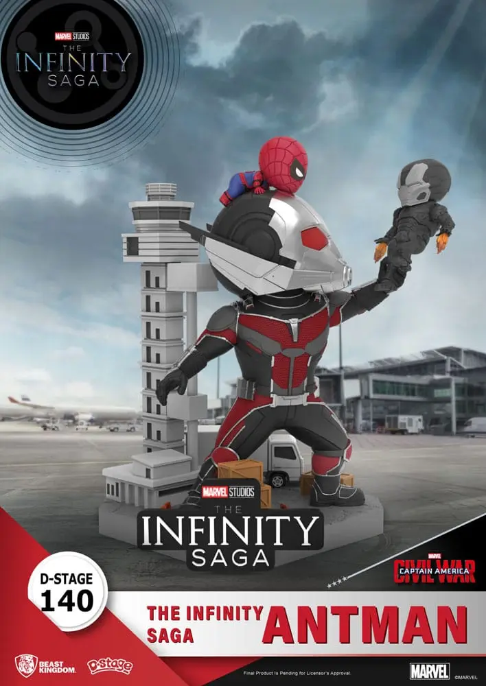 The Infinity Saga D-Stage Dioramă PVC Antman 14 cm poza produsului