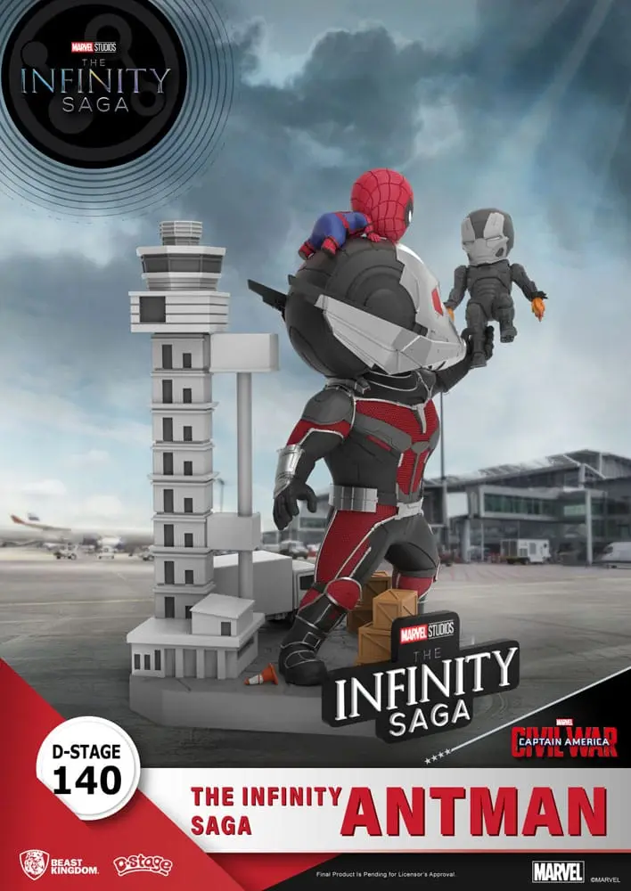 The Infinity Saga D-Stage Dioramă PVC Antman 14 cm poza produsului