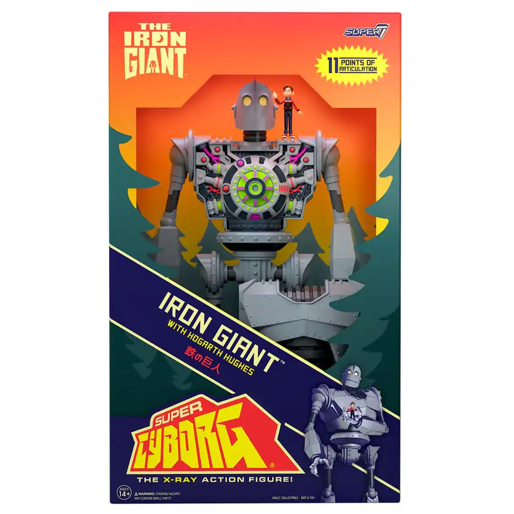 The Iron Giant Super Cyborg Figurină de acțiune Iron Giant (Full Color) 28 cm poza produsului