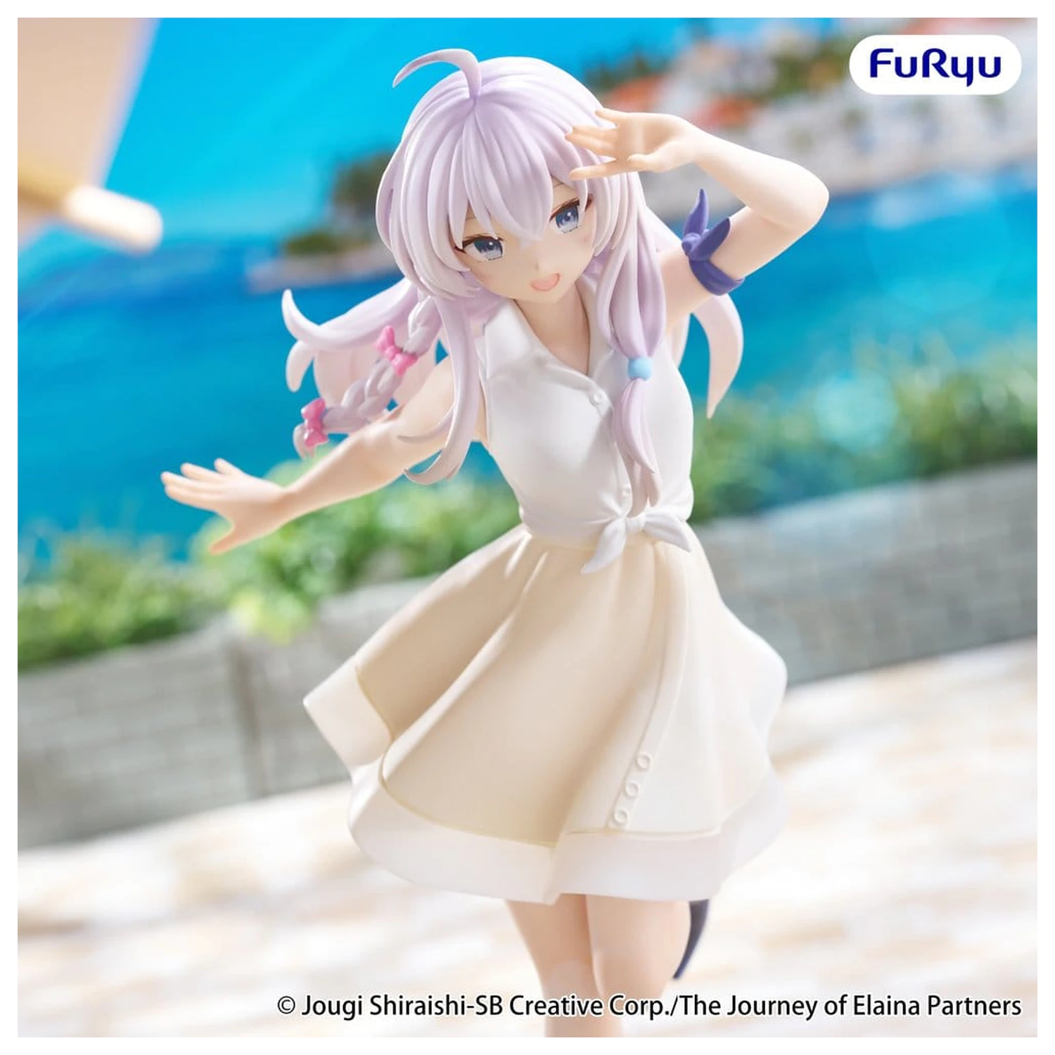 The Journey of Elaina Muchute PVC Figura Elaina White Ver. 20 cm poza produsului