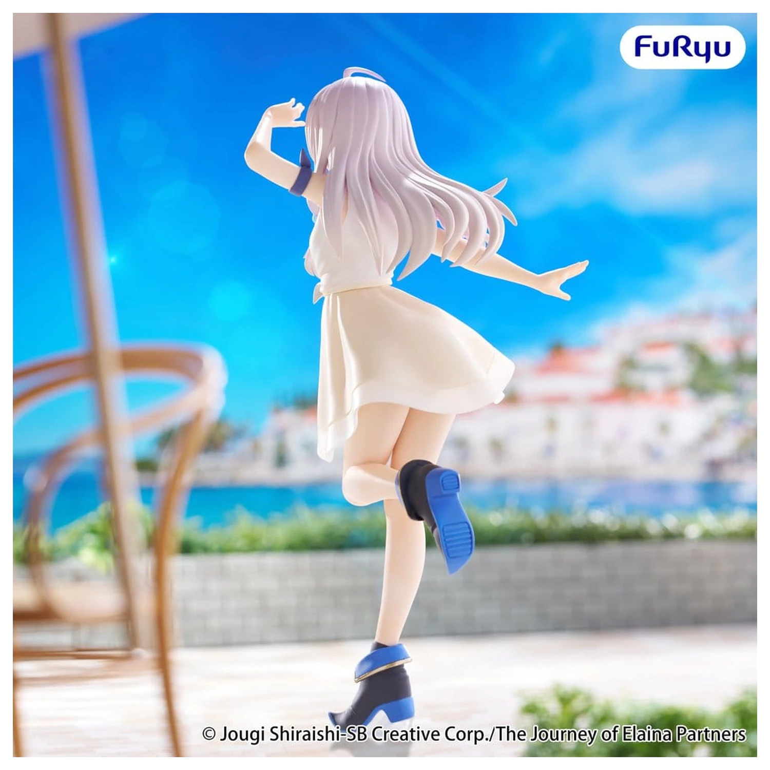 The Journey of Elaina Muchute PVC Figura Elaina White Ver. 20 cm poza produsului