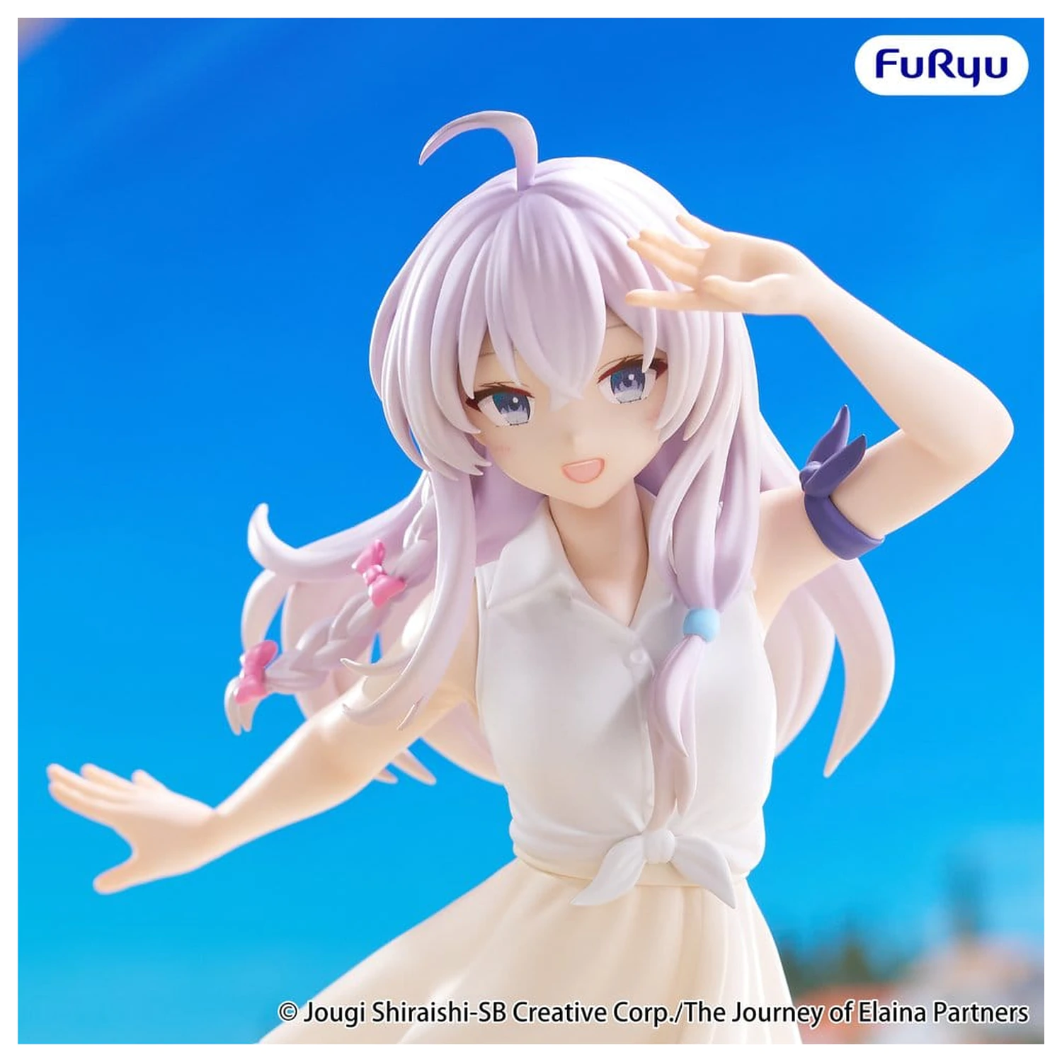 The Journey of Elaina Muchute PVC Figura Elaina White Ver. 20 cm poza produsului