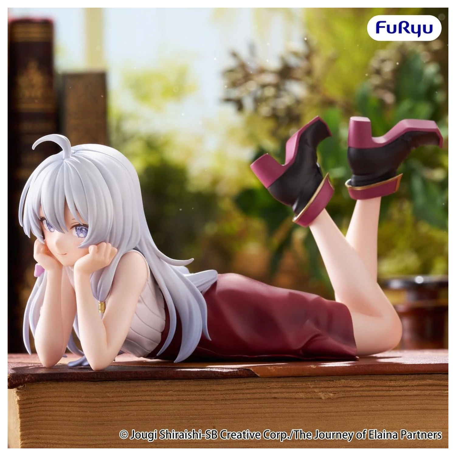 The Journey of Elaina Noodle Stopper Figurina PVC Elaina Lying Down Ver. 11 cm poza produsului
