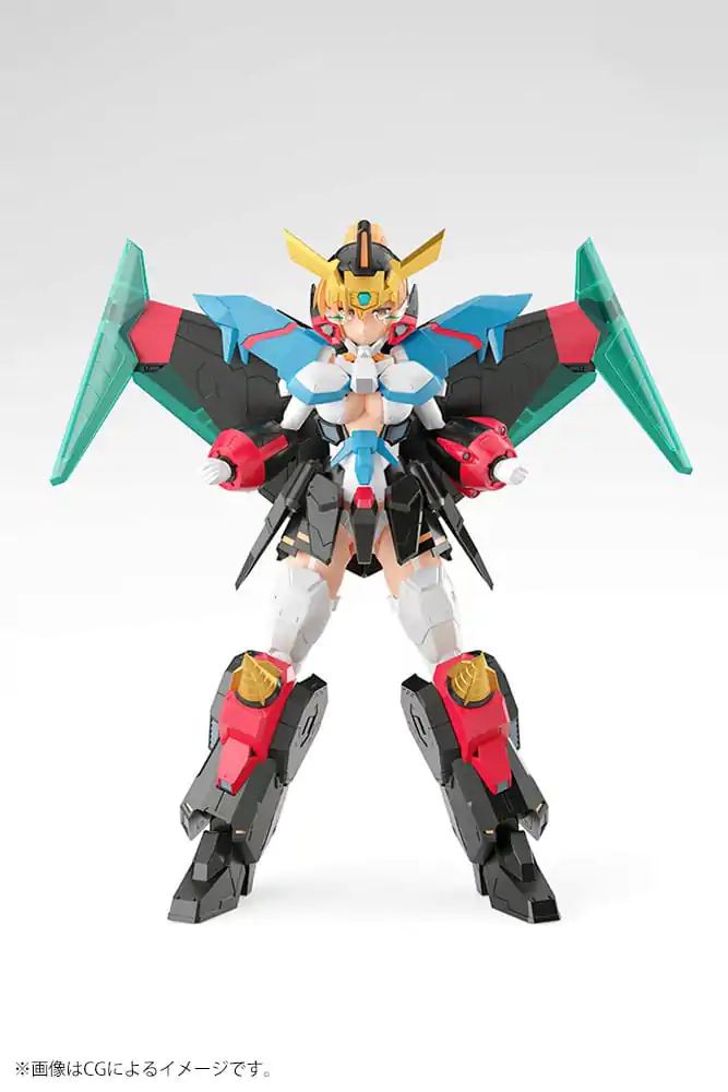 The King of Braves GaoGaiGar Cross Frame Girl Kit Model Plastic Star Gaofighgar 19 cm poza produsului