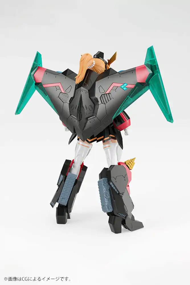 The King of Braves GaoGaiGar Cross Frame Girl Kit Model Plastic Star Gaofighgar 19 cm poza produsului