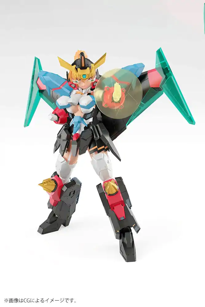 The King of Braves GaoGaiGar Cross Frame Girl Kit Model Plastic Star Gaofighgar 19 cm poza produsului