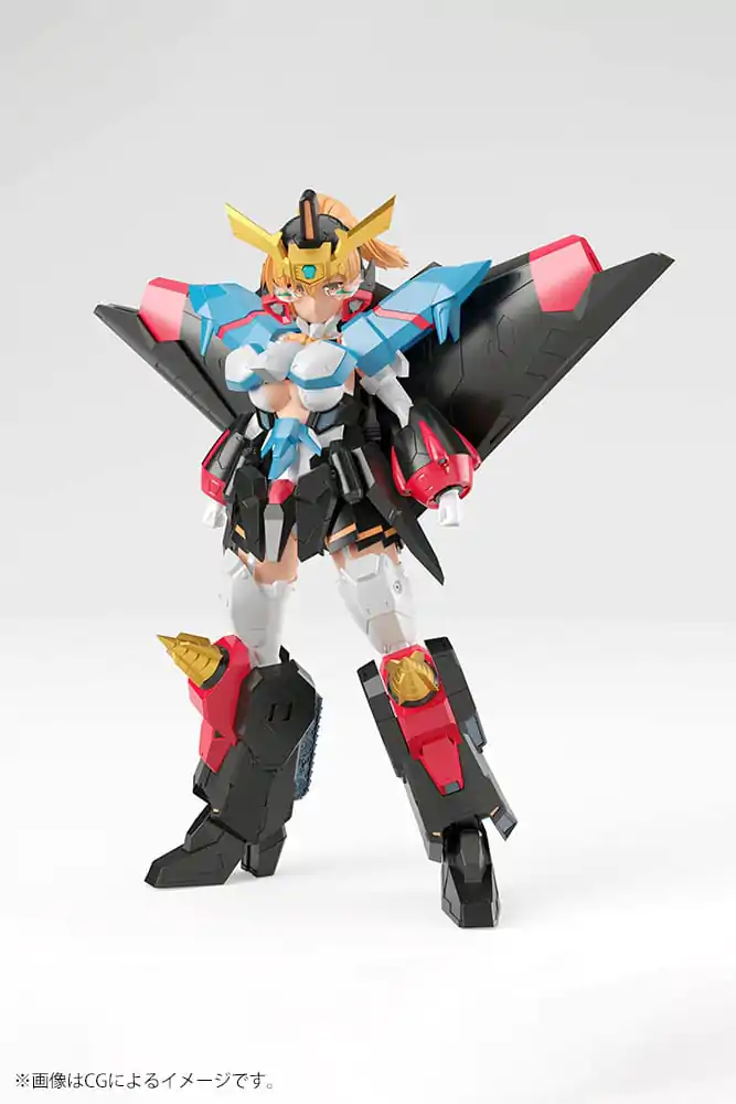 The King of Braves GaoGaiGar Cross Frame Girl Kit Model Plastic Star Gaofighgar 19 cm poza produsului