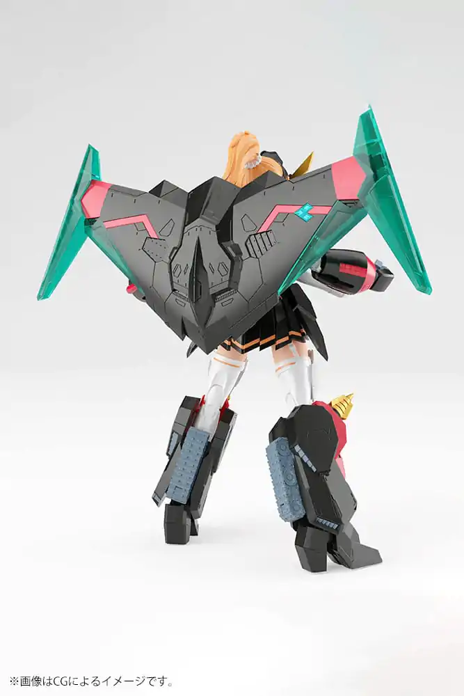 The King of Braves GaoGaiGar Cross Frame Girl Kit Model Plastic Star Gaofighgar 19 cm poza produsului