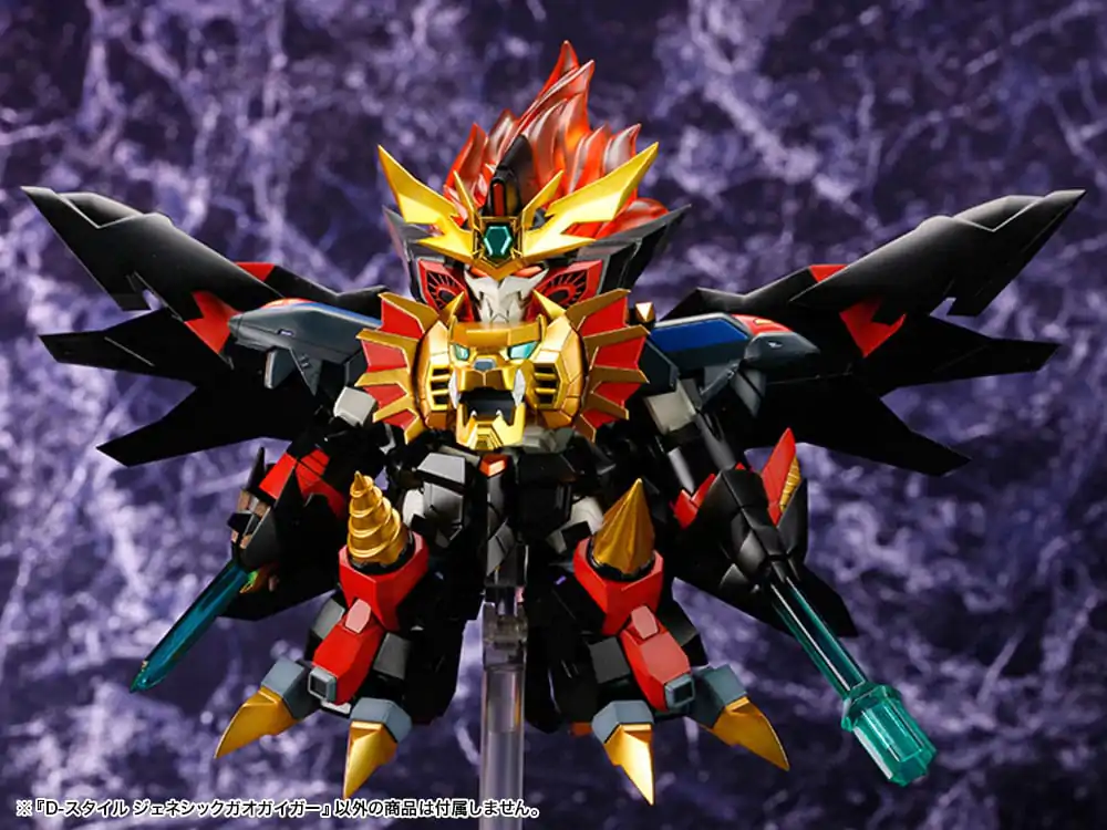 The King Of Braves GaoGaiGar D-Style Model Kit Set Genesis Gao Gai Gar 13 cm poza produsului