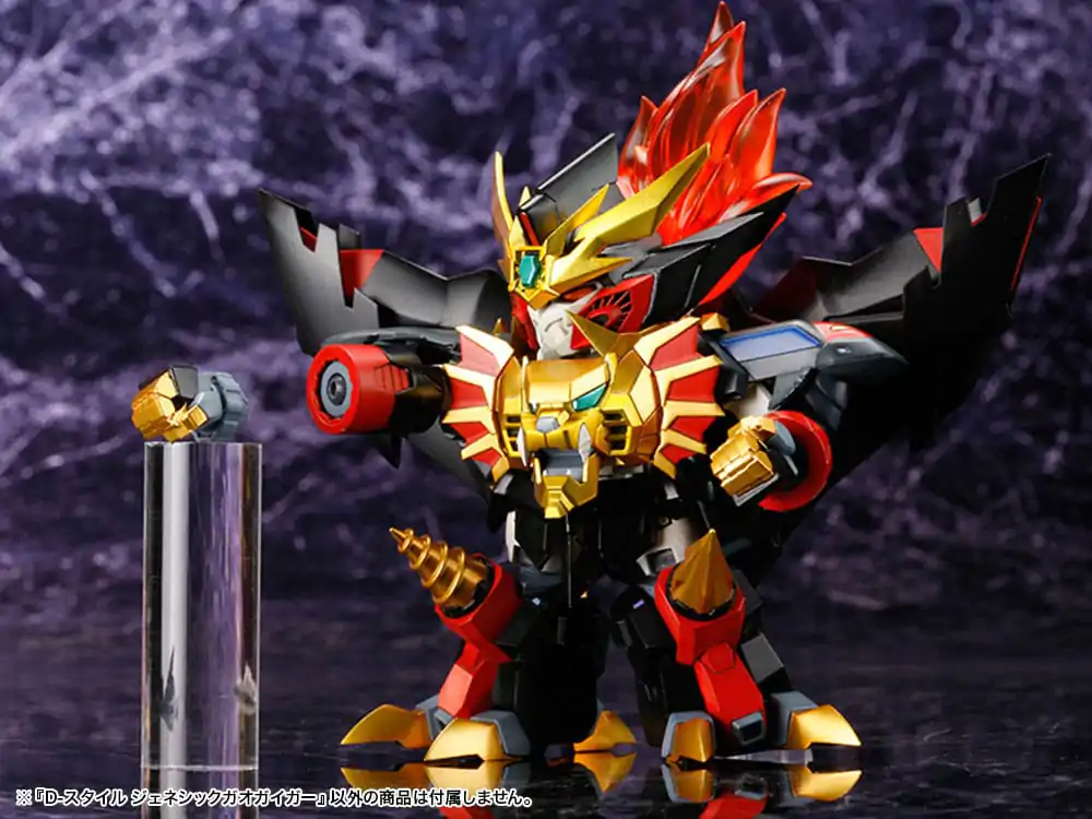 The King Of Braves GaoGaiGar D-Style Model Kit Set Genesis Gao Gai Gar 13 cm poza produsului