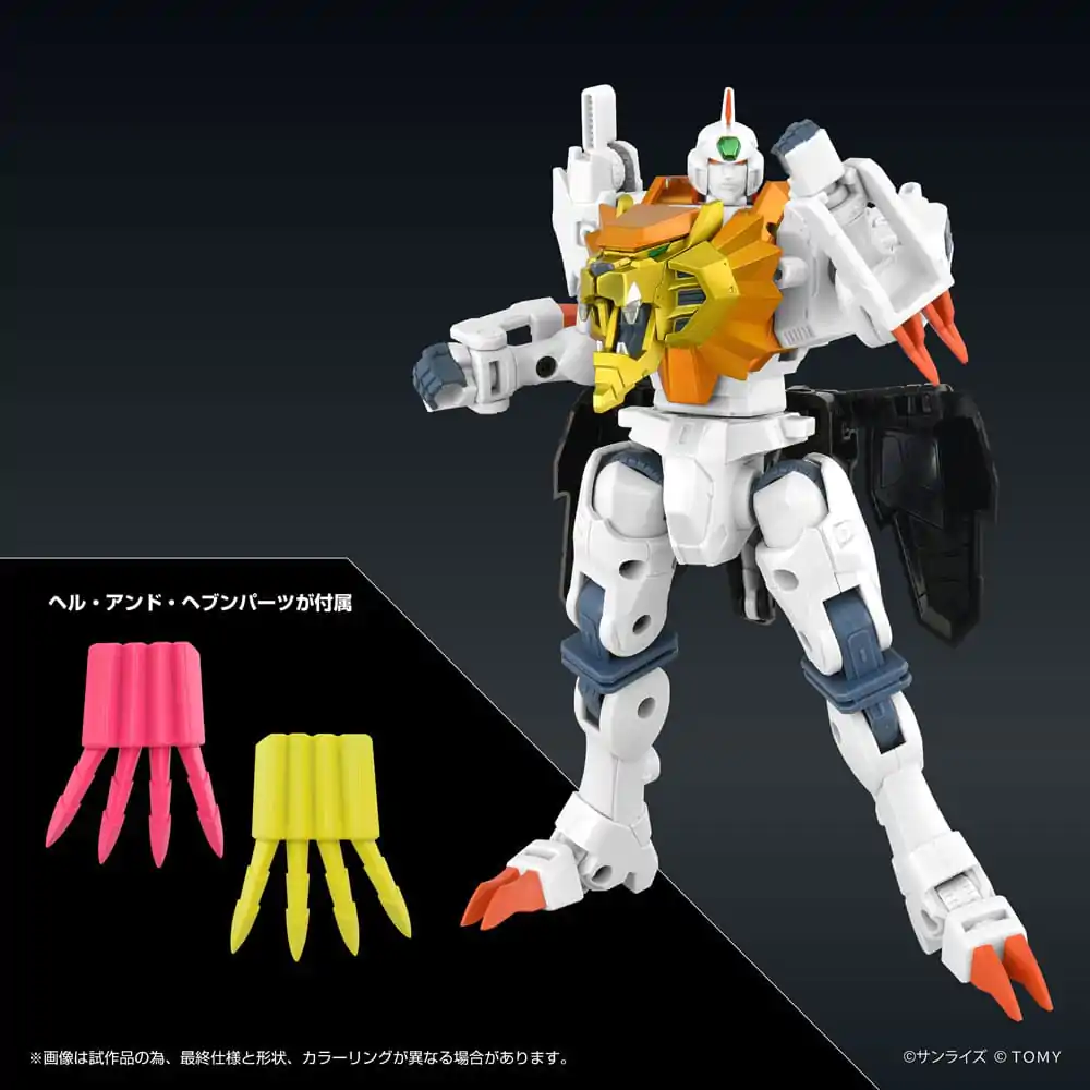 The King of Braves GaoGaiGar FINAL Toyrise Action Figure Genesic Gaigar 18 cm poza produsului