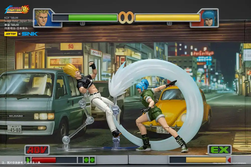 The King Of Fighters '98 Diorama Baza de Scena Japan Street poza produsului