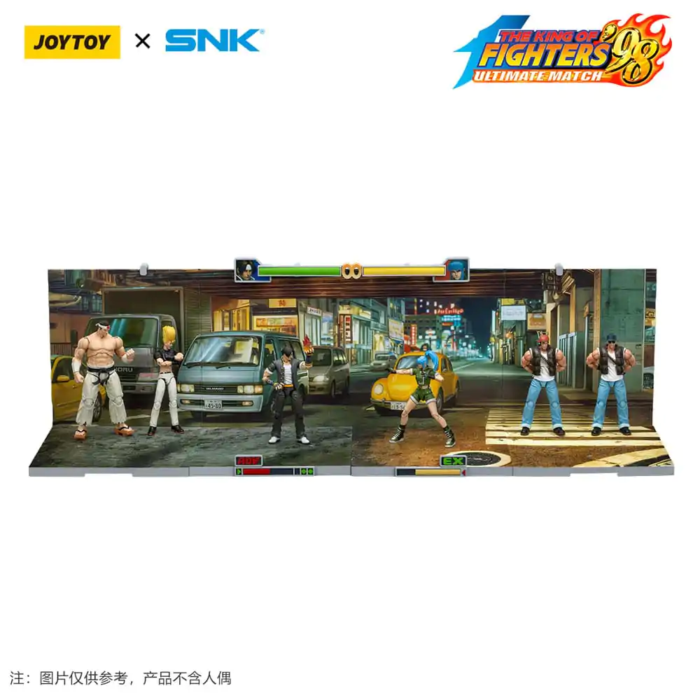 The King Of Fighters '98 Diorama Baza de Scena Japan Street poza produsului