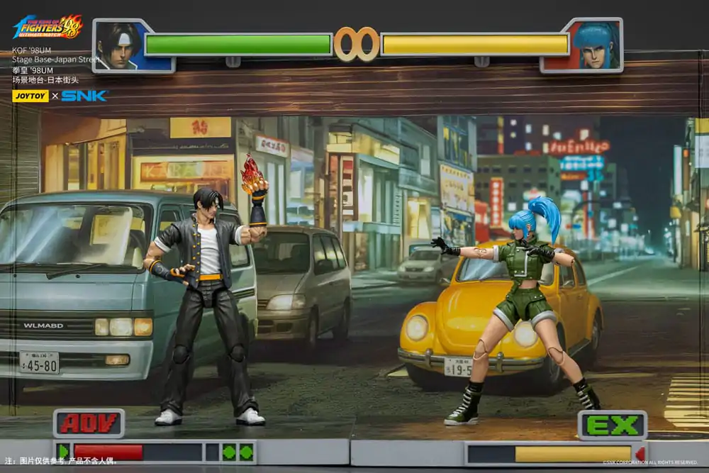 The King Of Fighters '98 Diorama Baza de Scena Japan Street poza produsului