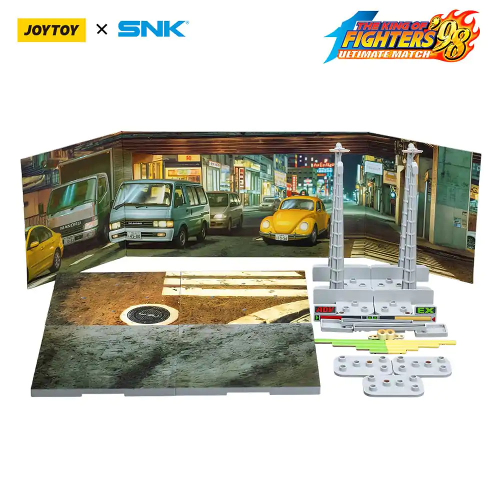 The King Of Fighters '98 Diorama Baza de Scena Japan Street poza produsului