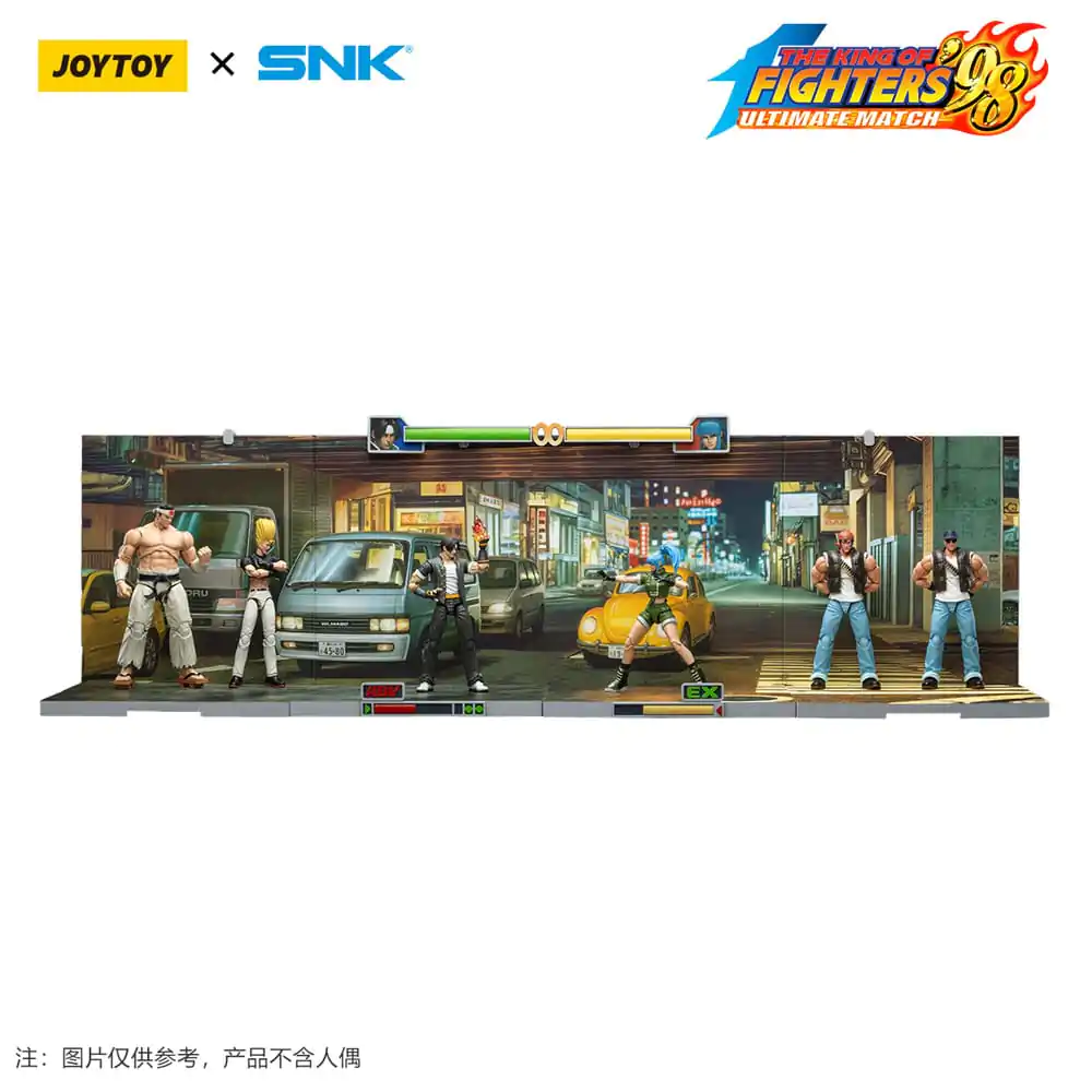 The King Of Fighters '98 Diorama Baza de Scena Japan Street poza produsului