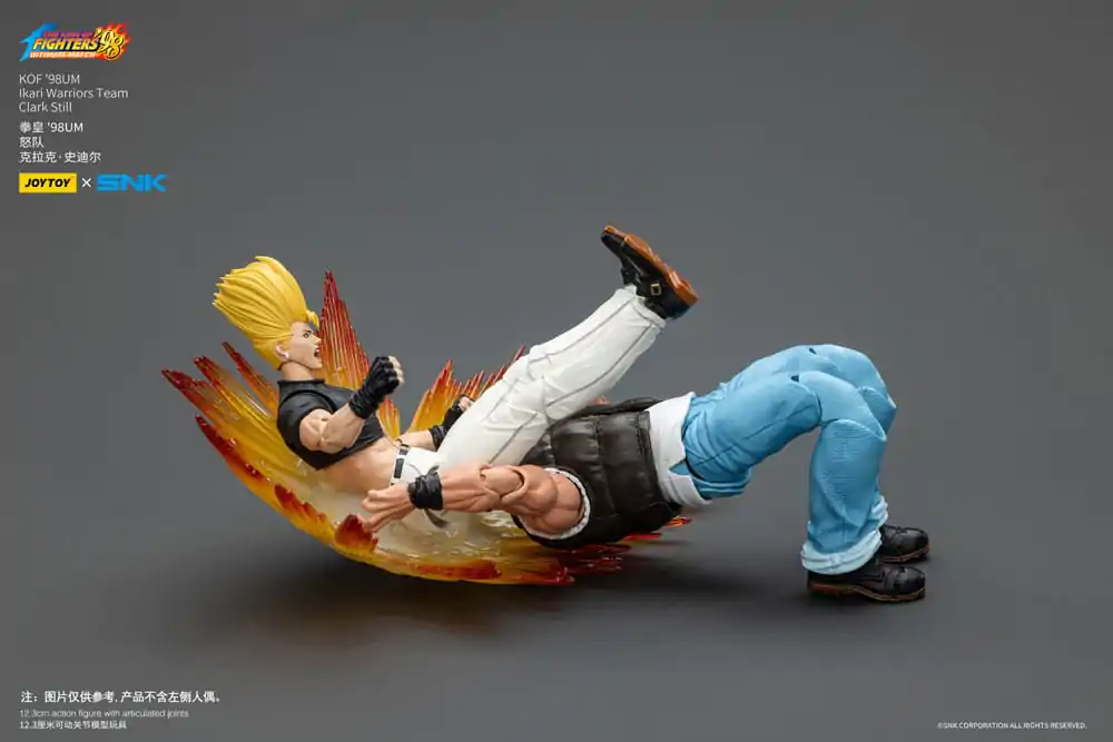The King Of Fighters '98 Figurina de actiune Hero Team Clark Still 12 cm poza produsului