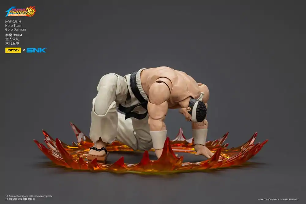 The King Of Fighters '98 Figurina de Acțiune Hero Team Goro Daimon 12 cm poza produsului