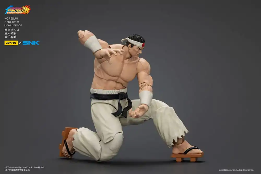The King Of Fighters '98 Figurina de Acțiune Hero Team Goro Daimon 12 cm poza produsului