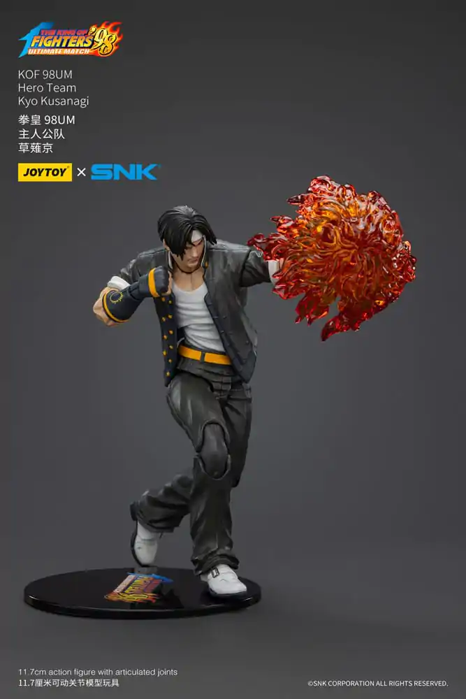 The King Of Fighters '98 Figurină de Acțiune Hero Team Kyo Kusanagi 12 cm poza produsului