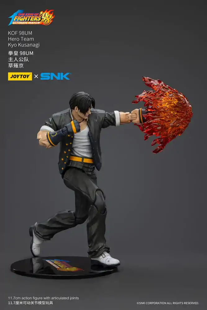 The King Of Fighters '98 Figurină de Acțiune Hero Team Kyo Kusanagi 12 cm poza produsului