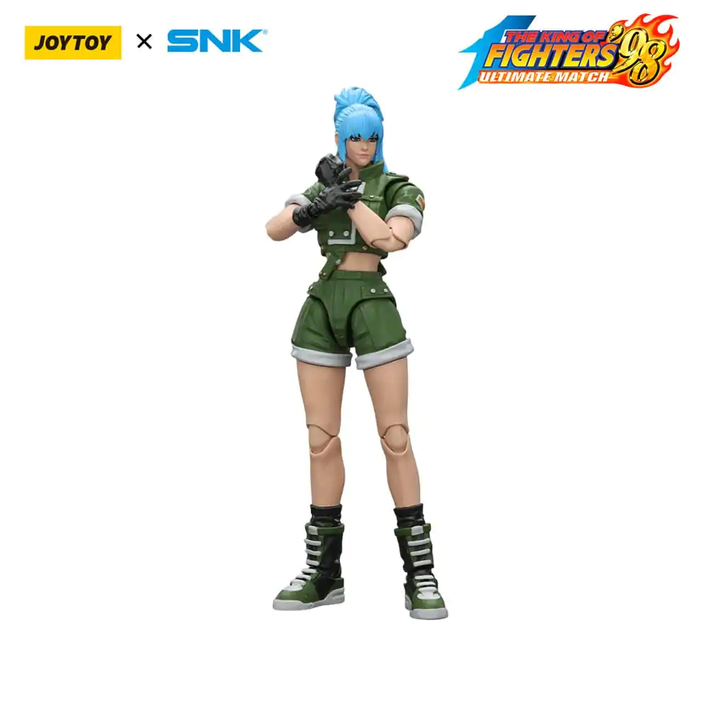 The King Of Fighters '98 Figurina de actiune Hero Team Leona Heidern 11 cm poza produsului