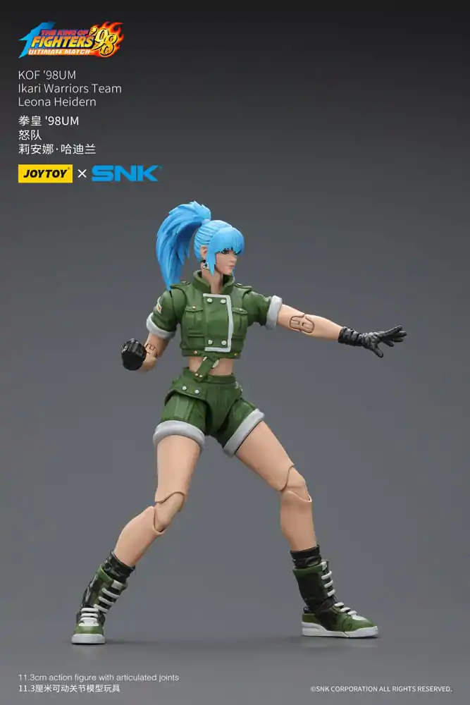 The King Of Fighters '98 Figurina de actiune Hero Team Leona Heidern 11 cm poza produsului