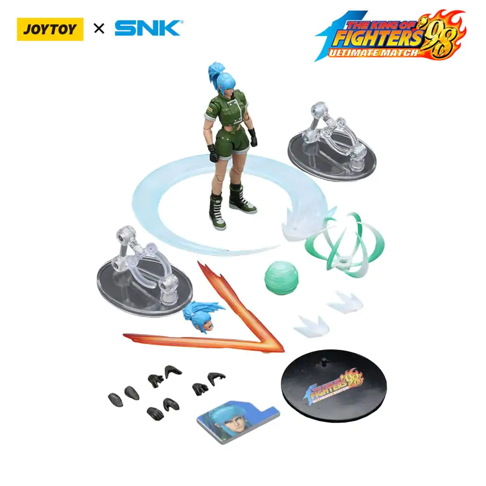 The King Of Fighters '98 Figurina de actiune Hero Team Leona Heidern 11 cm poza produsului