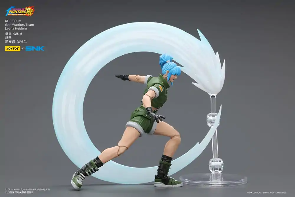 The King Of Fighters '98 Figurina de actiune Hero Team Leona Heidern 11 cm poza produsului