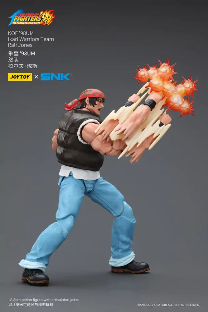 The King Of Fighters '98 Figurina de actiune Hero Team Ralf Jones 12 cm poza produsului