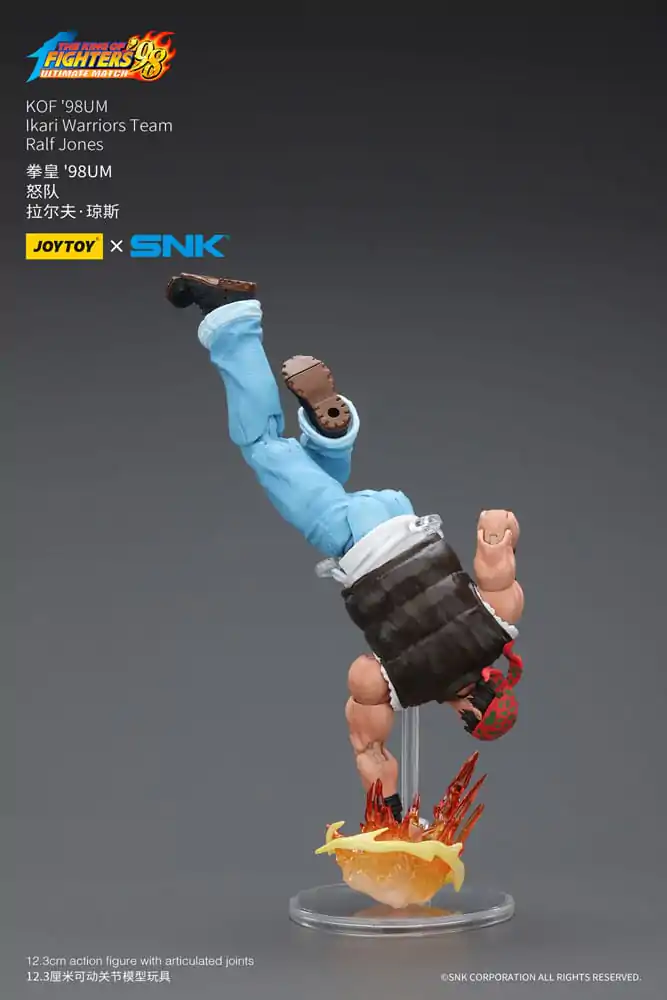 The King Of Fighters '98 Figurina de actiune Hero Team Ralf Jones 12 cm poza produsului