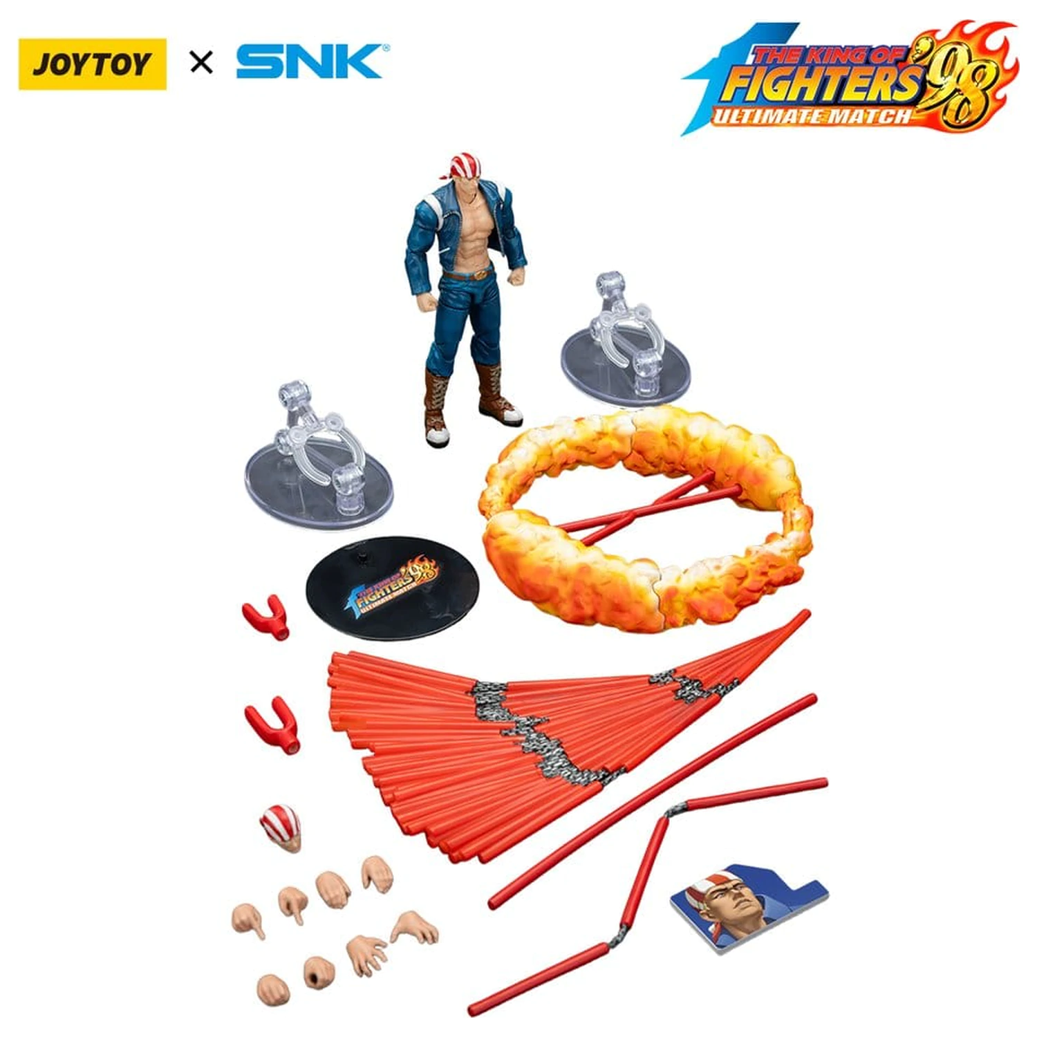 The King of Fighters '98 Ultimate Match figurina de actiune Billy Kane 12 cm poza produsului