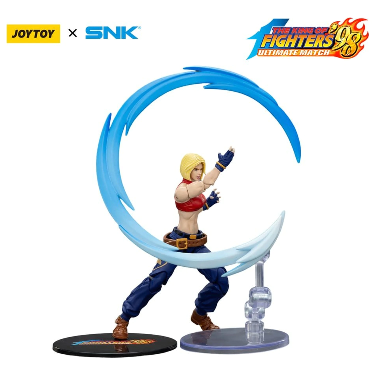 The King of Fighters '98 Ultimate Match figurina de actiune Blue Mary 11 cm poza produsului