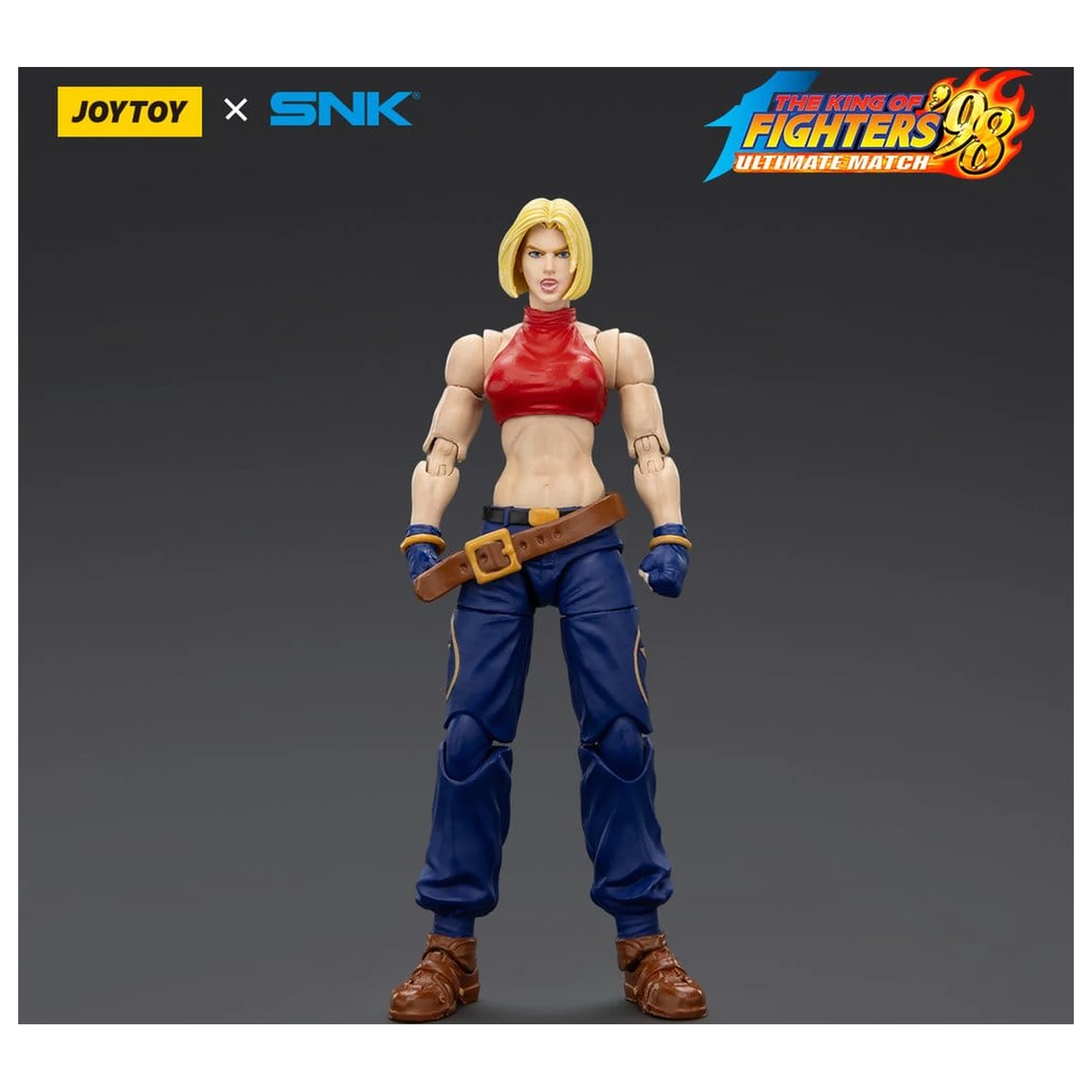 The King of Fighters '98 Ultimate Match figurina de actiune Blue Mary 11 cm poza produsului