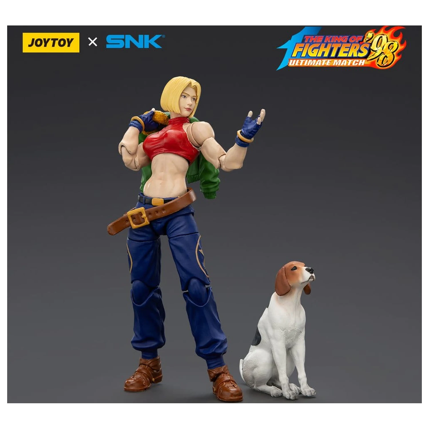 The King of Fighters '98 Ultimate Match figurina de actiune Blue Mary 11 cm poza produsului