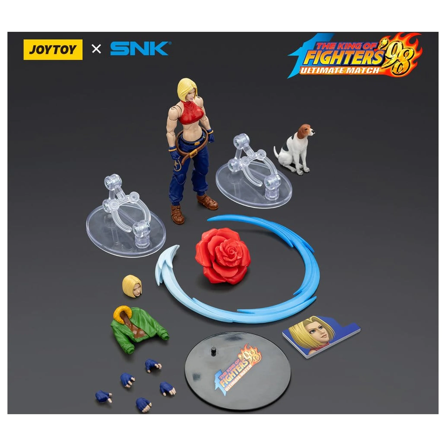 The King of Fighters '98 Ultimate Match figurina de actiune Blue Mary 11 cm poza produsului