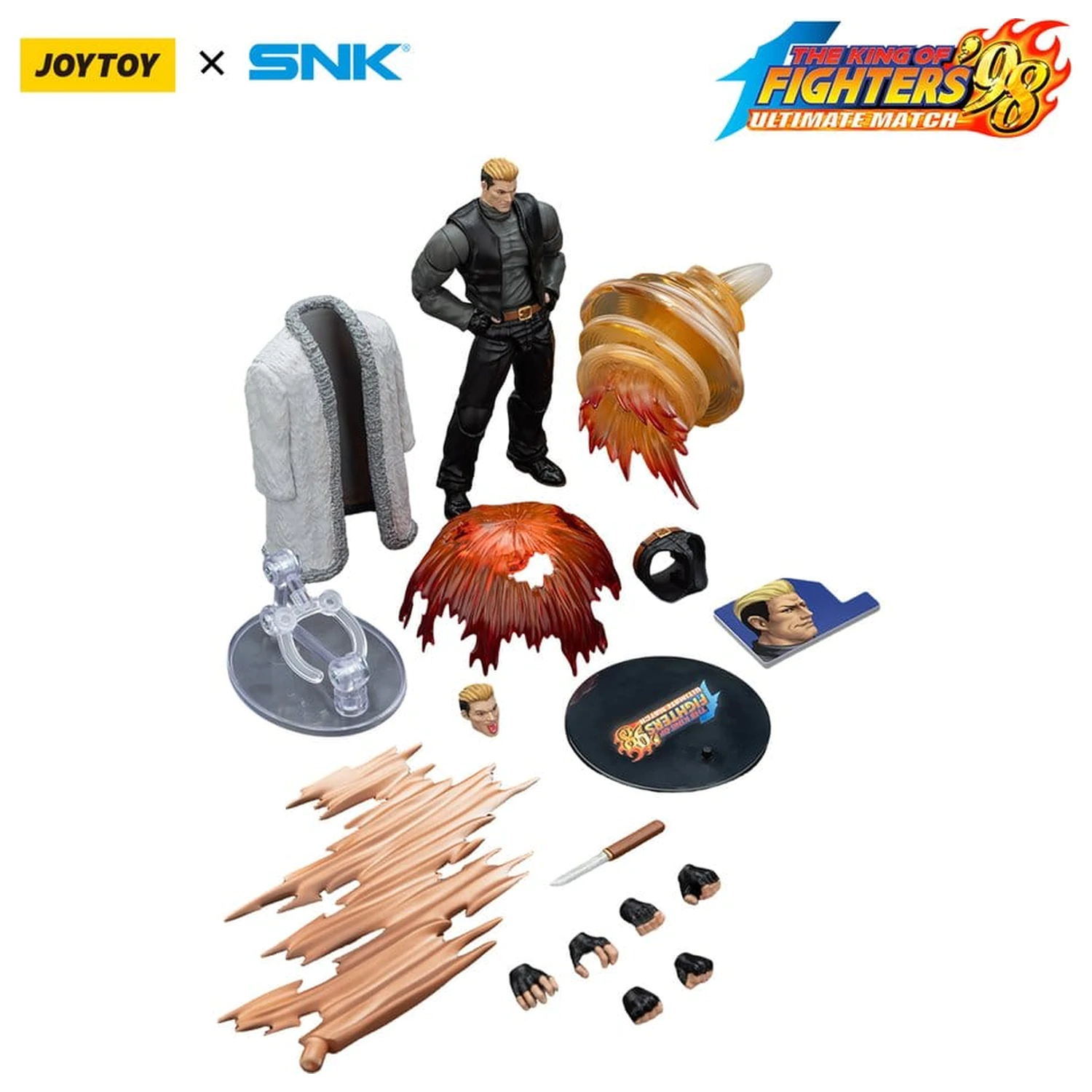 The King of Fighters '98 Ultimate Match figurina de actiune Ryuji Yamazaki 13 cm poza produsului