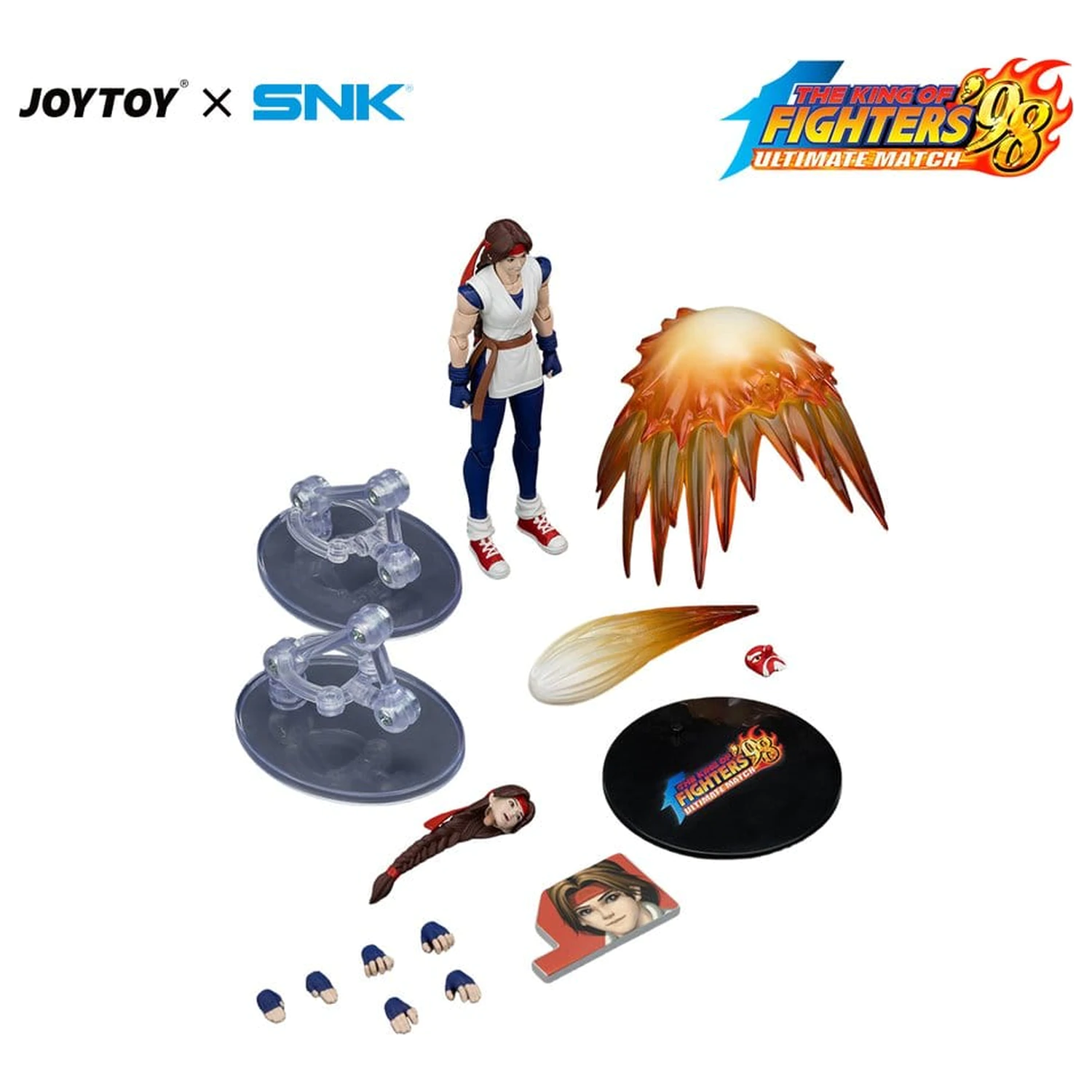 The King of Fighters '98 Ultimate Match figurina de acțiune Yuri Sakazaki (Art of Fighting Team) 12 cm poza produsului