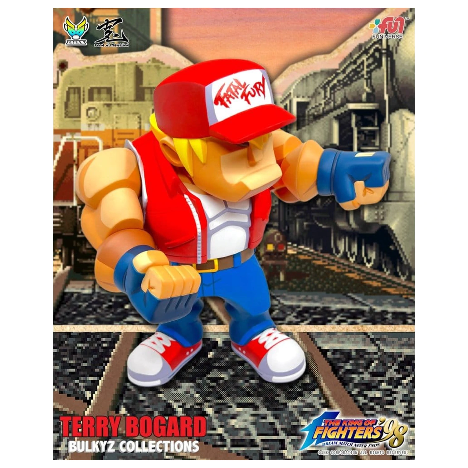 The King of Fighters Bulkyz Figurina de Vinil Terry Bogard 30 cm poza produsului