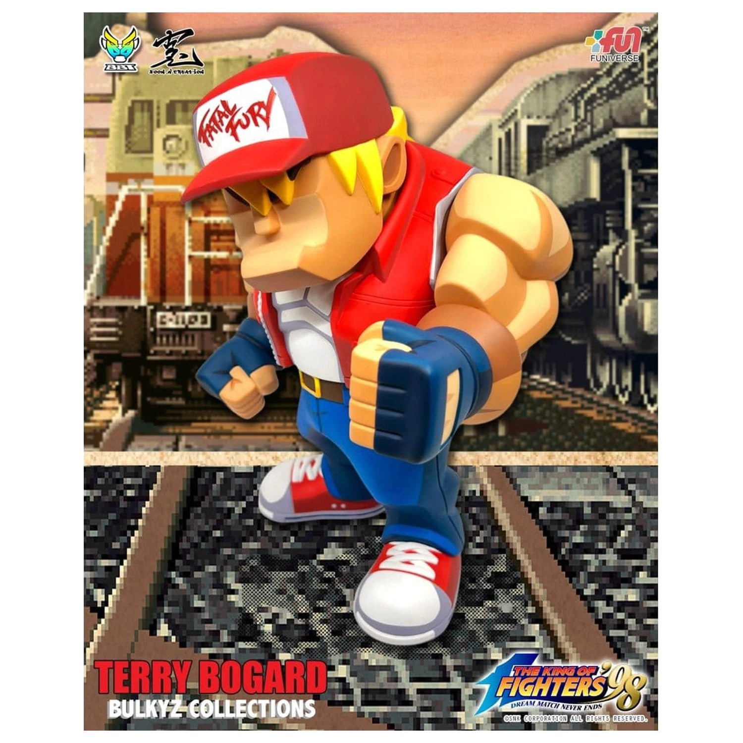 The King of Fighters Bulkyz Figurina de Vinil Terry Bogard 30 cm poza produsului