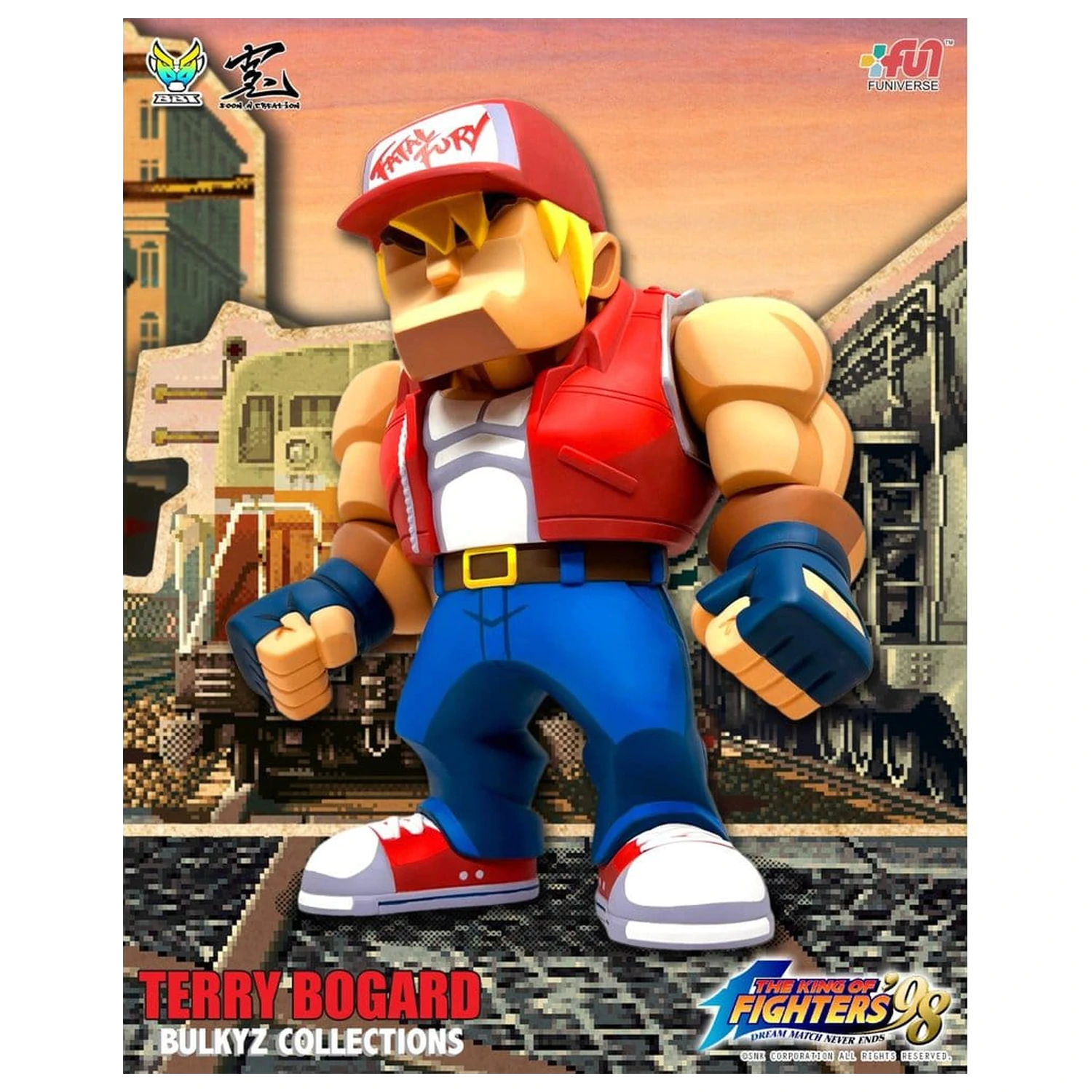 The King of Fighters Bulkyz Figurina de Vinil Terry Bogard 30 cm poza produsului