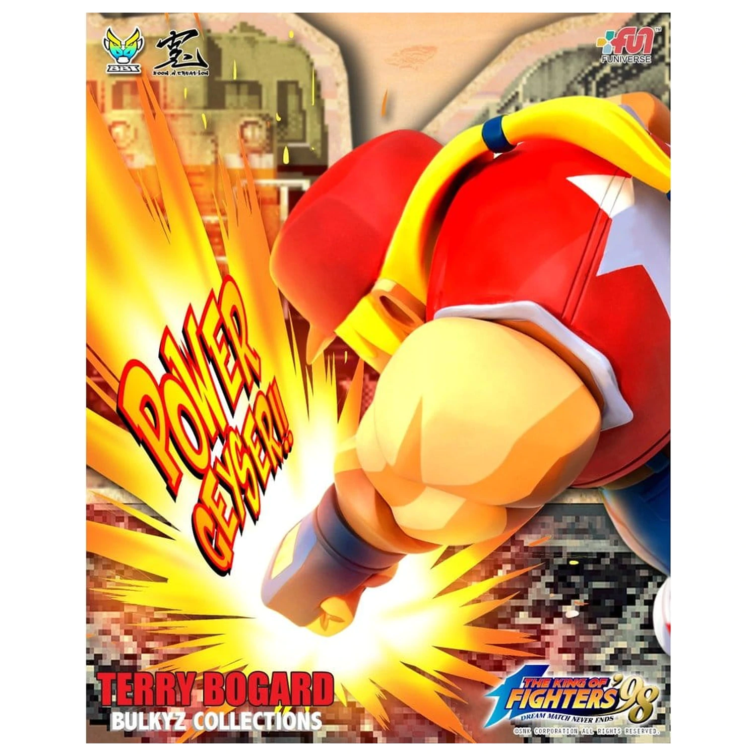 The King of Fighters Bulkyz Figurina de Vinil Terry Bogard 30 cm poza produsului