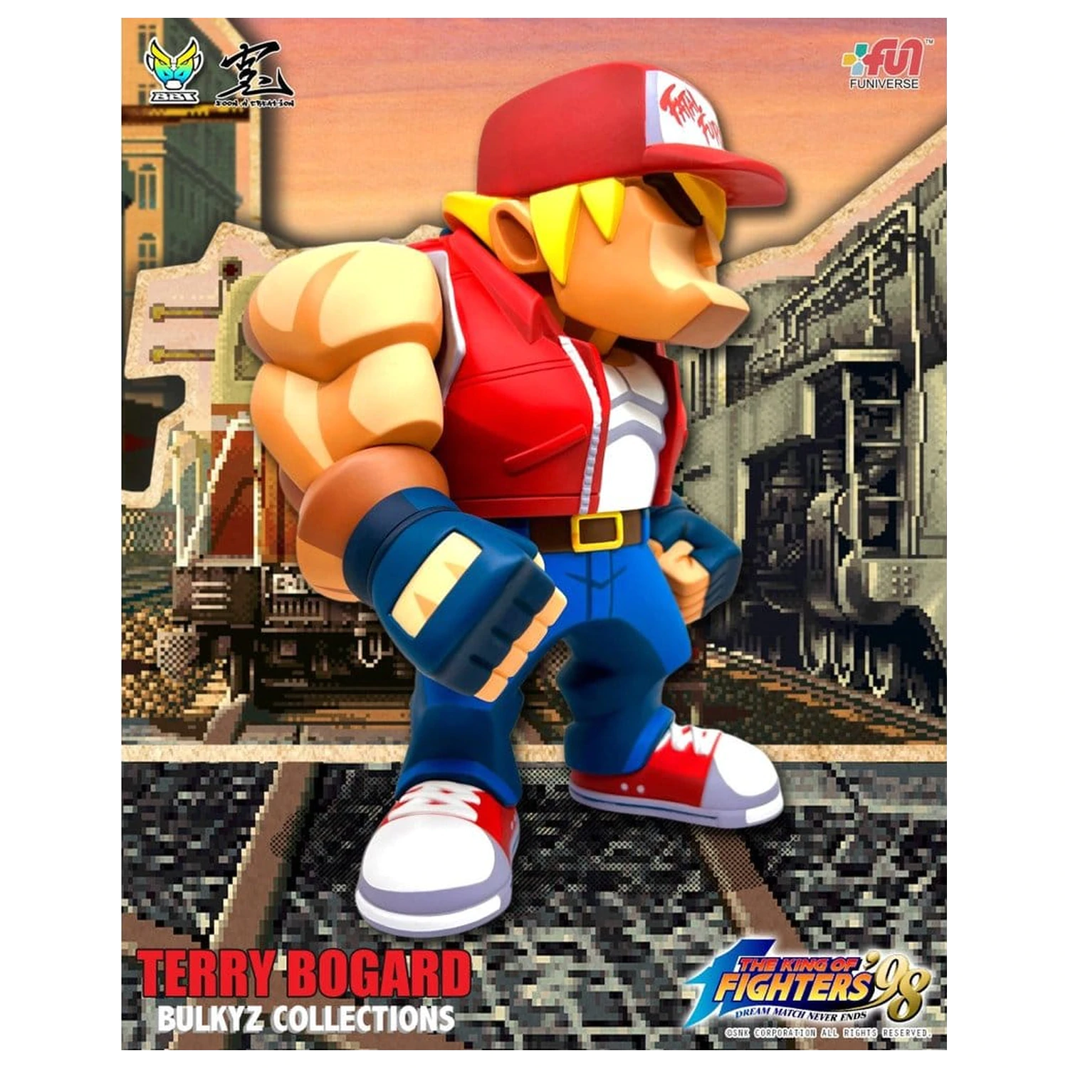 The King of Fighters Bulkyz Figurina de Vinil Terry Bogard 30 cm poza produsului