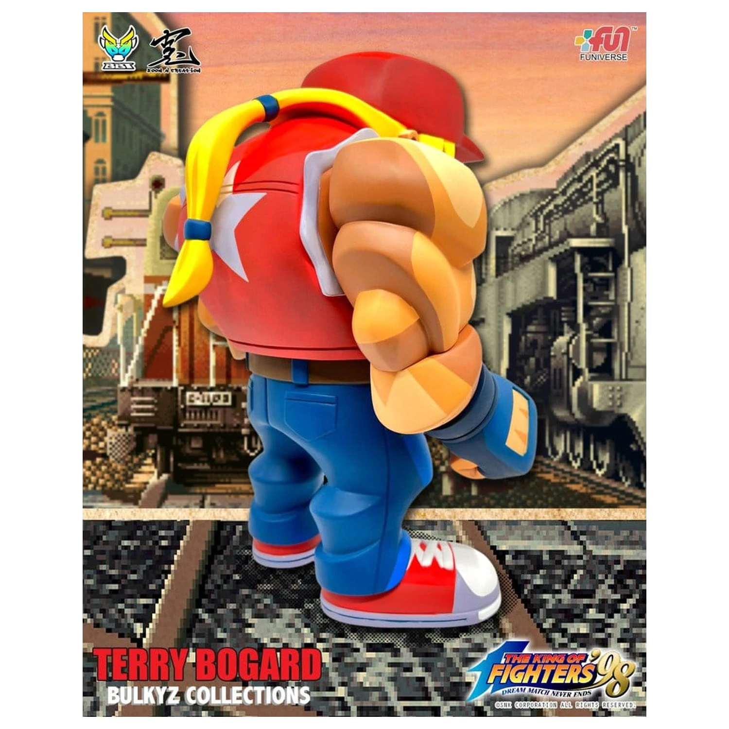 The King of Fighters Bulkyz Figurina de Vinil Terry Bogard 30 cm poza produsului