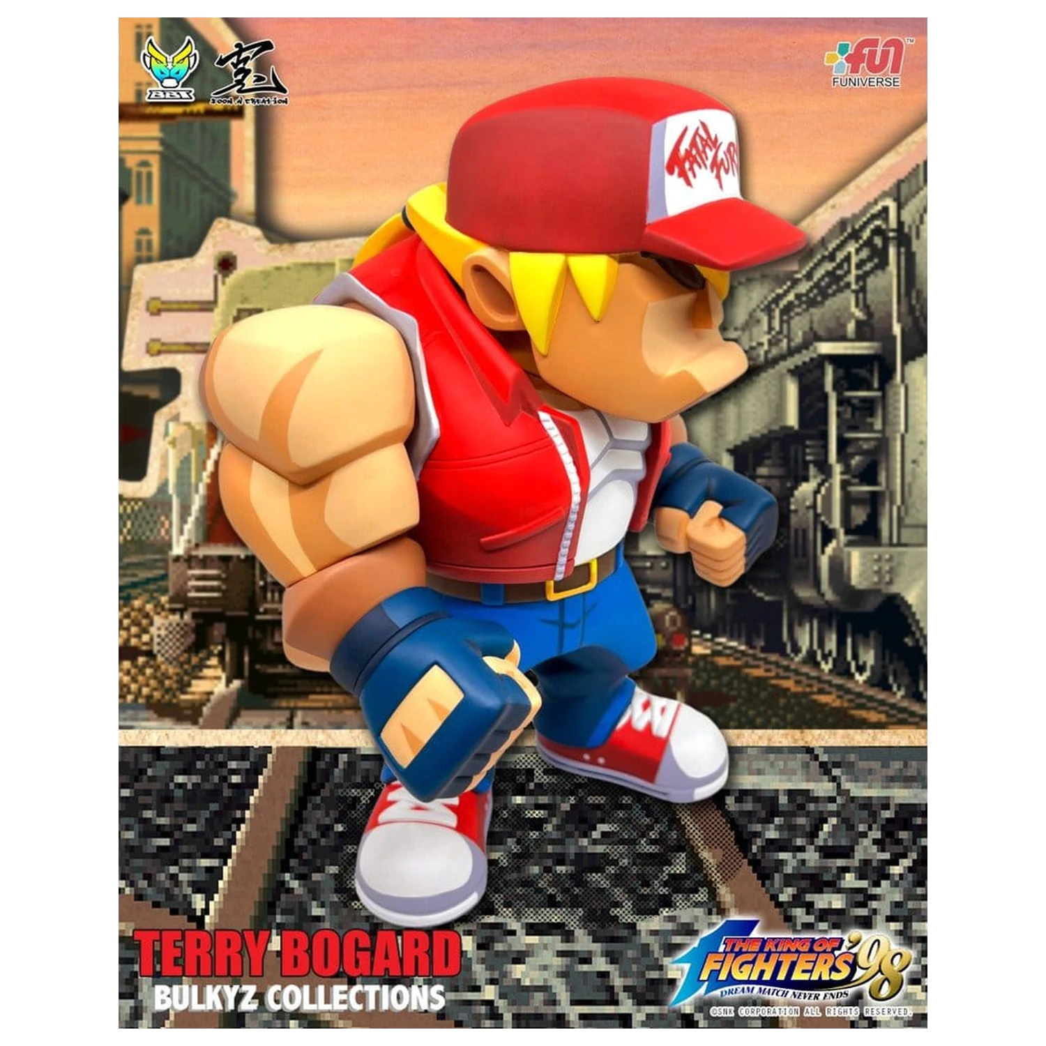 The King of Fighters Bulkyz Figurina de Vinil Terry Bogard 30 cm poza produsului